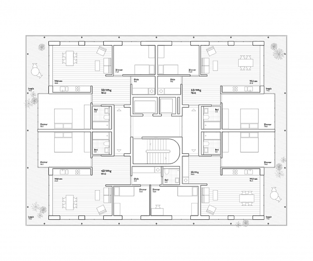 Residential building Zum Kahleberg