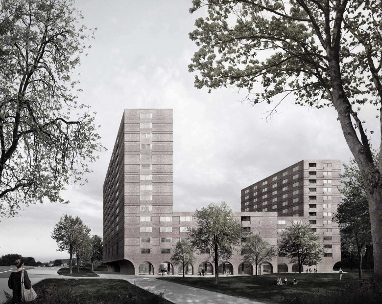 Residential and business complex Pergolenviertel