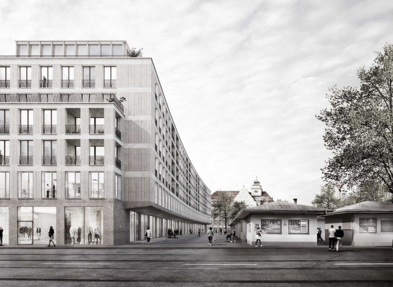 Residential and business complex Elisabethplatz