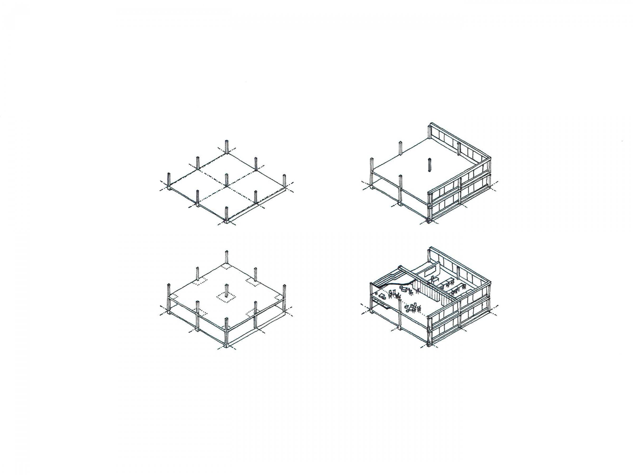 Modulare Grundschule Berlin, structural concept school 