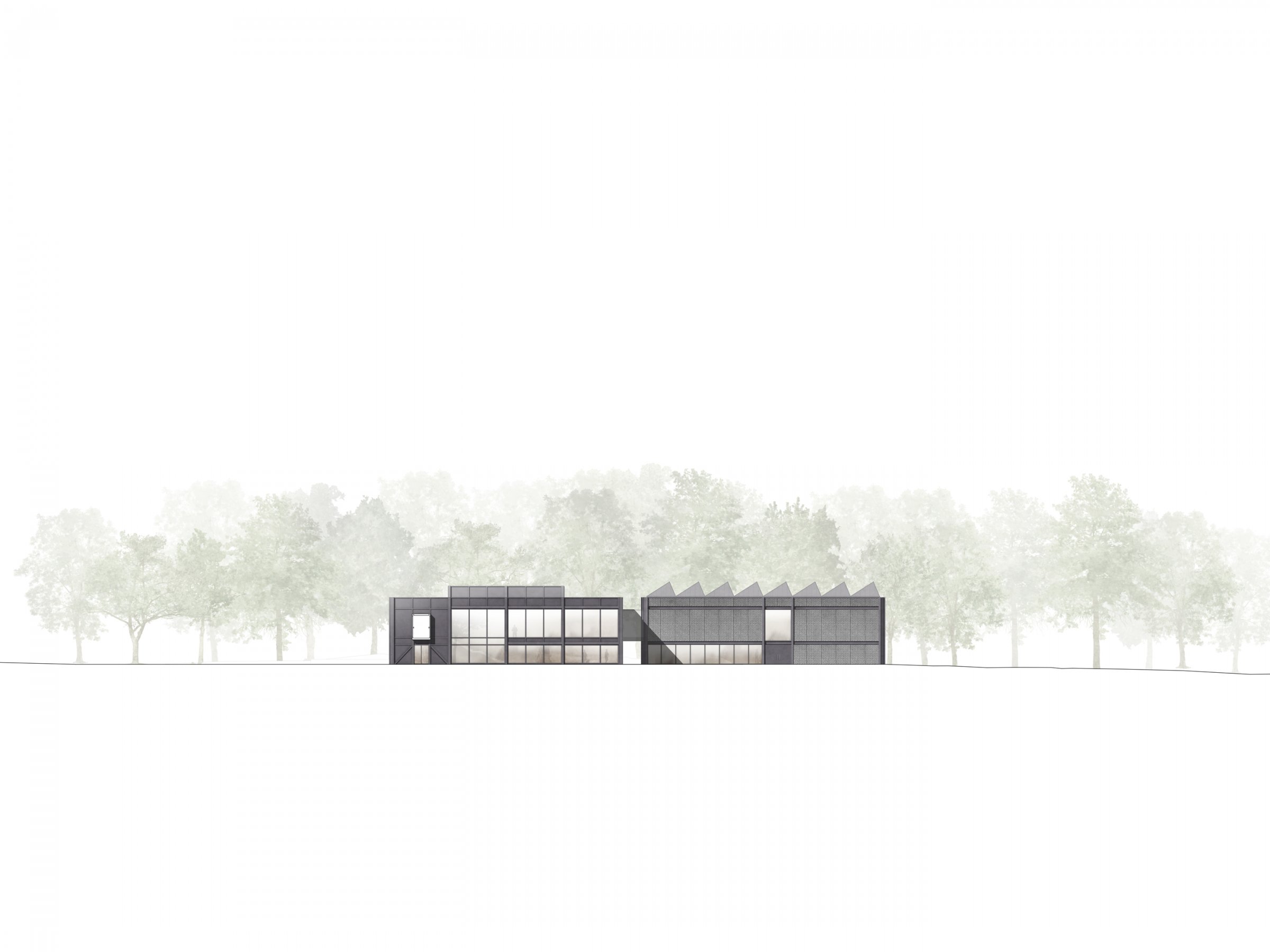 Josef-Albers-Musuem Bottrop, elevation 