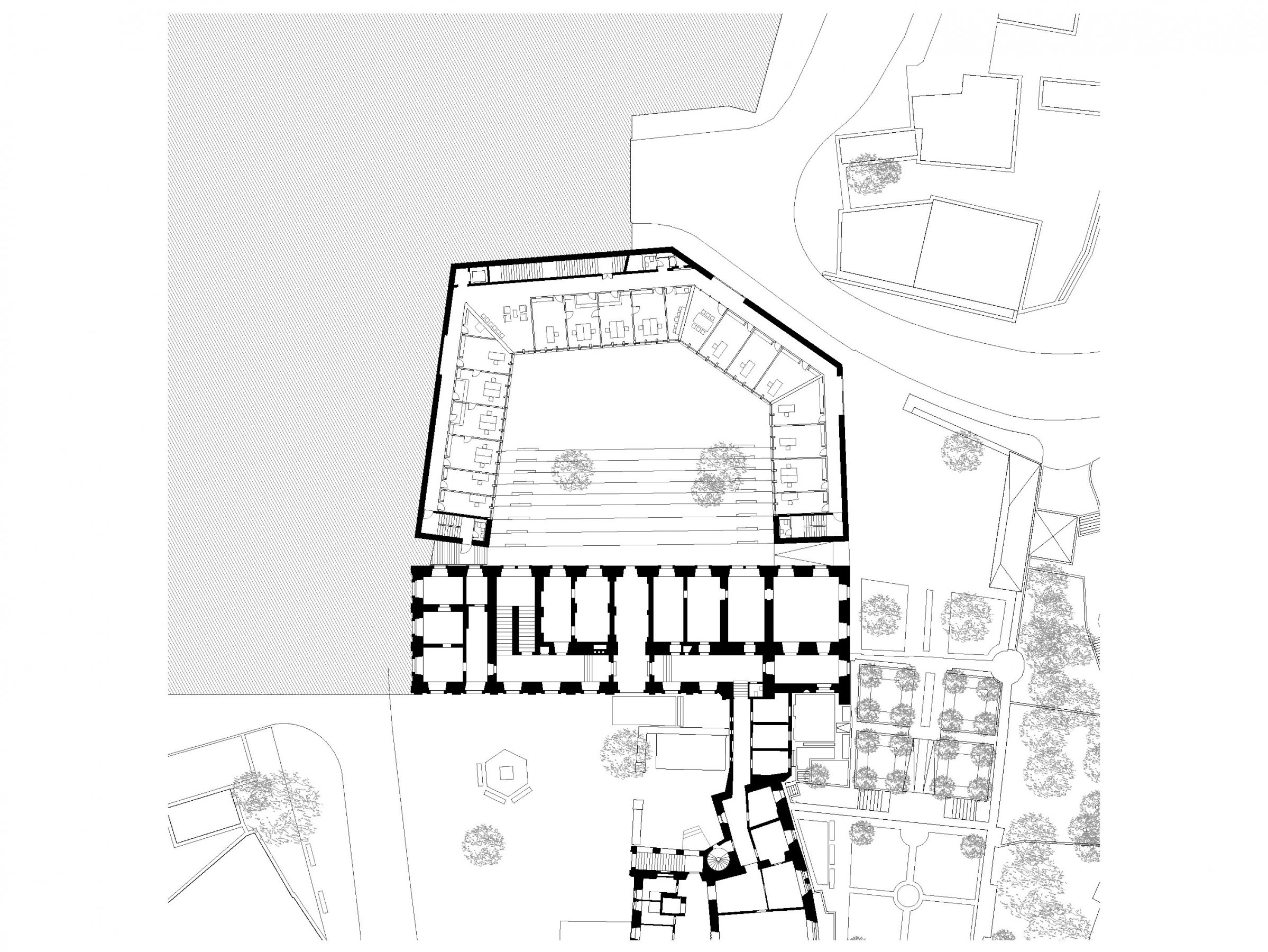 Landratsamt Neustadt, basement -1 