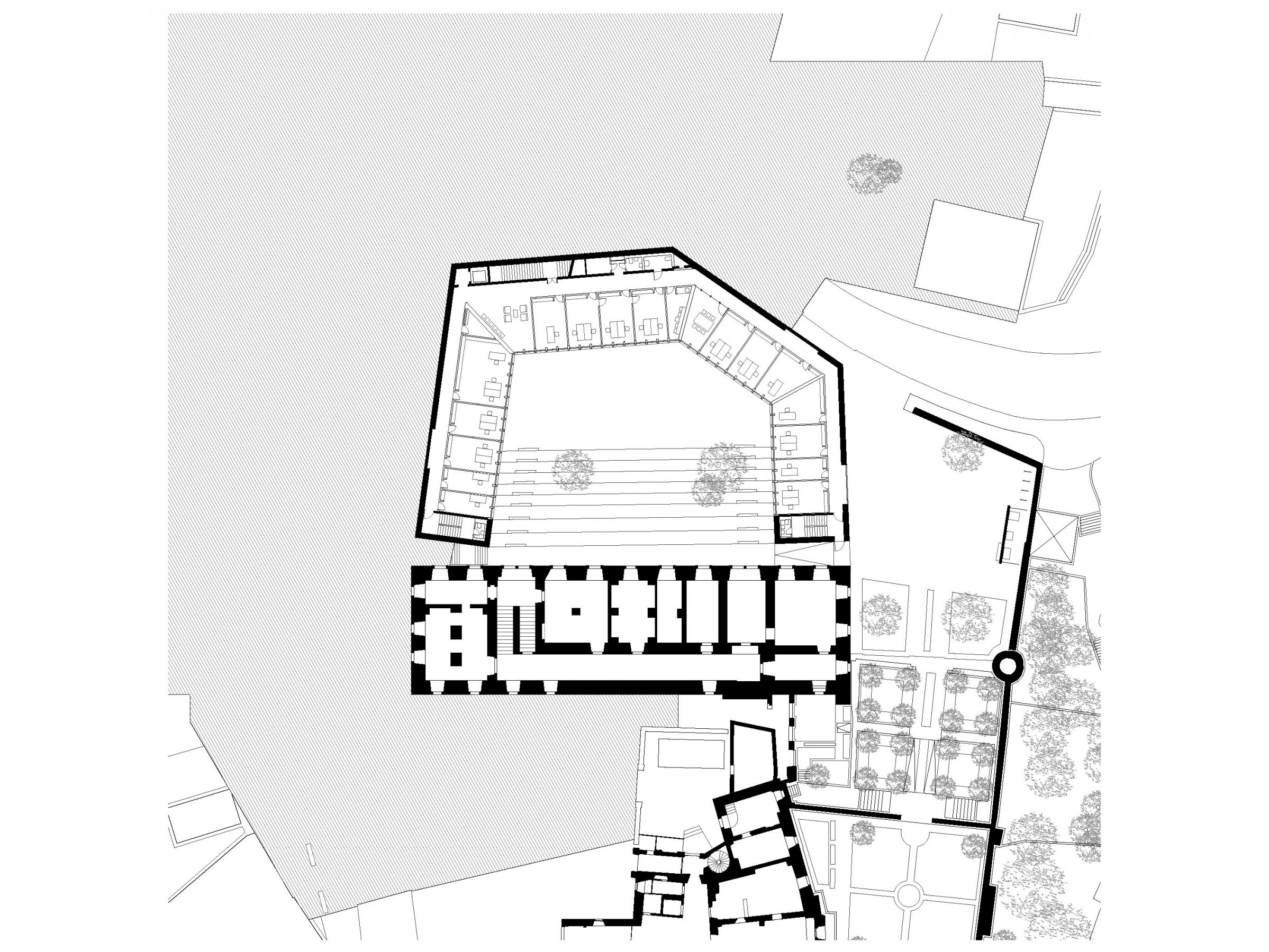Landratsamt Neustadt, basement -2 