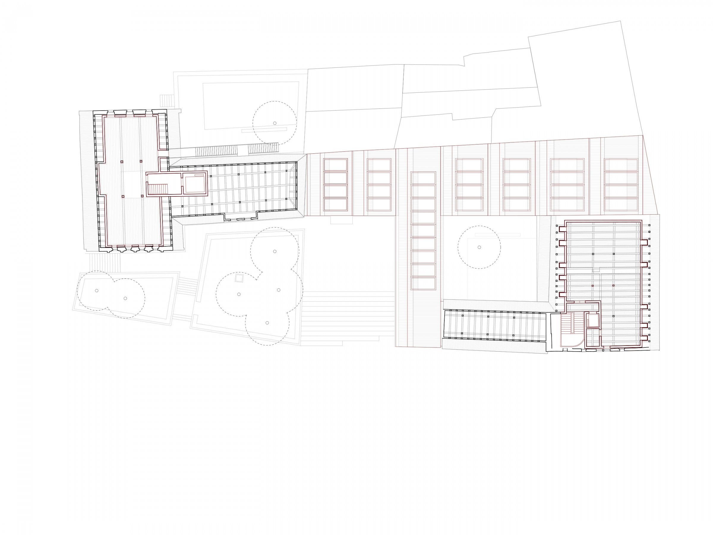 Kulturforum Martin-Luther-Platz Schweinfurt, attic floor 
