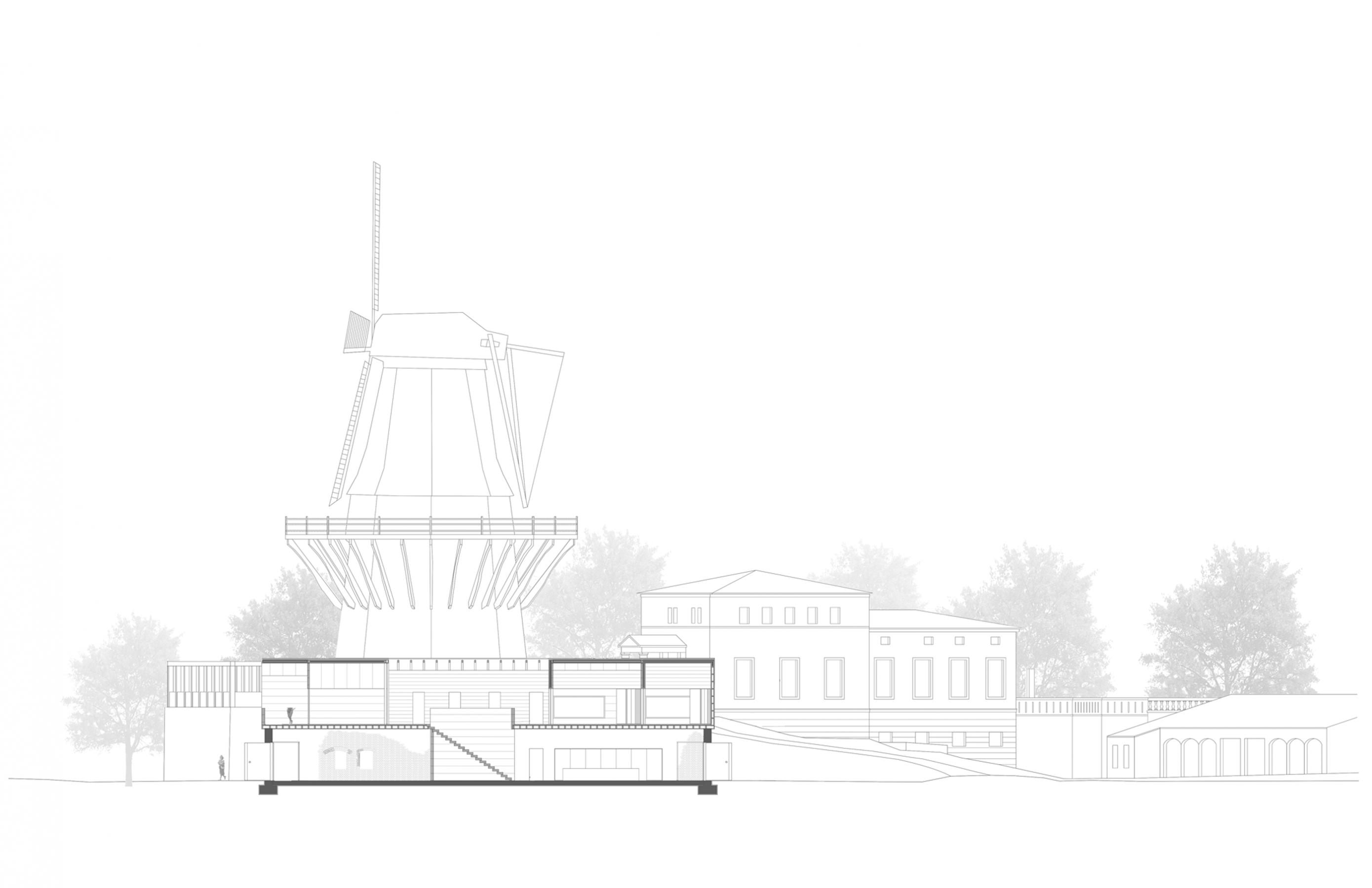 PTD Besucherzentrum Schloss Sanssouci_ Neubau des Schweizerhauses_section 1 